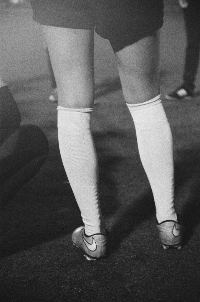 footballeuse_detailnoiretblanc